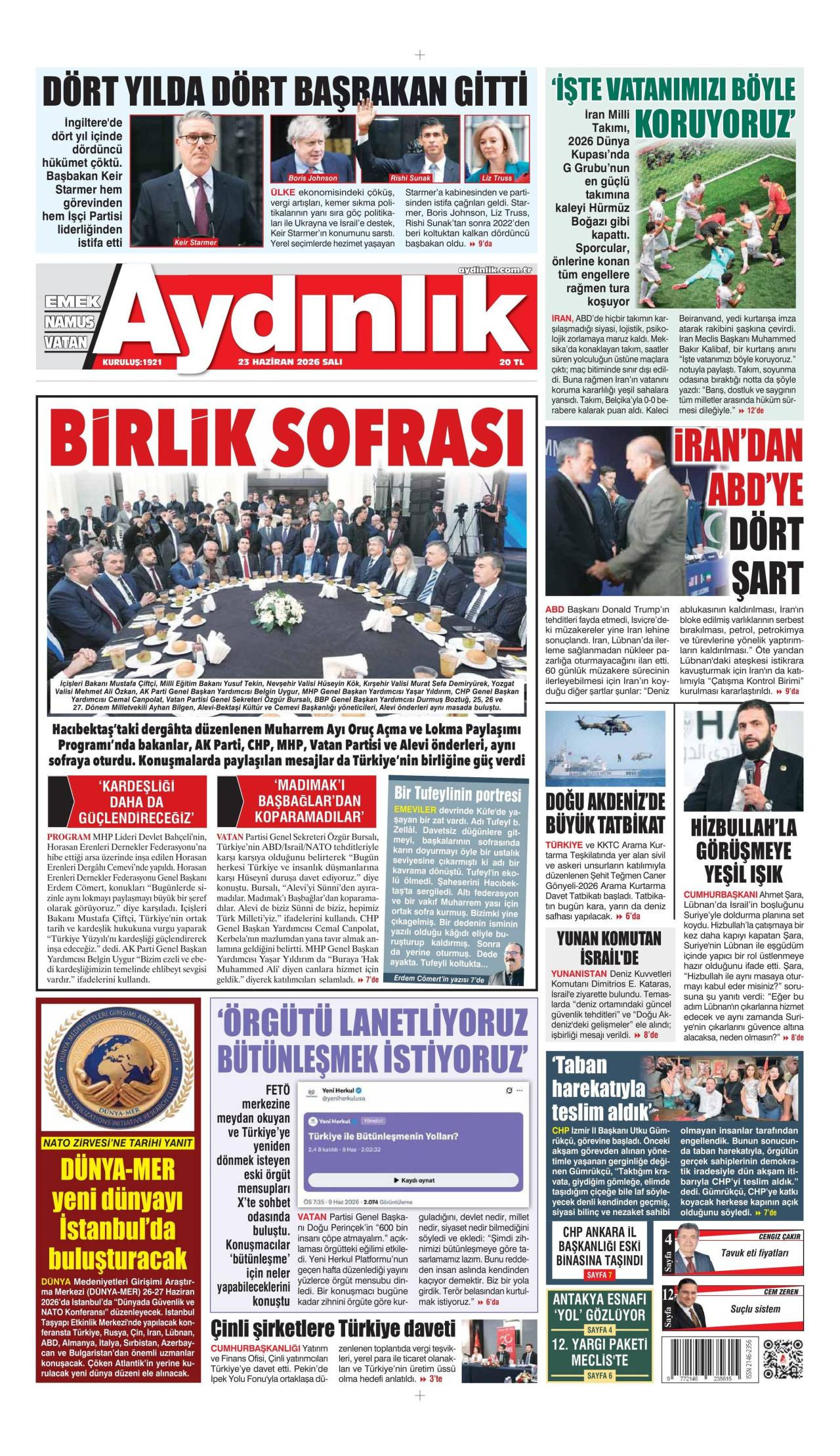Aydınlık Gazetesi