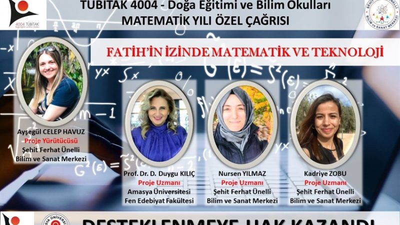 Amasya Üniversite’nin Desteklediği Proje TÜBİTAK Tarafından Desteklenmeye Hak Kazandı