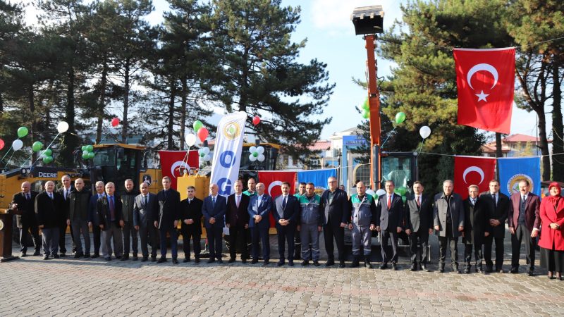 Amasya OBM Araç Filosuna 4 Adet İş Makinesi Katıldı