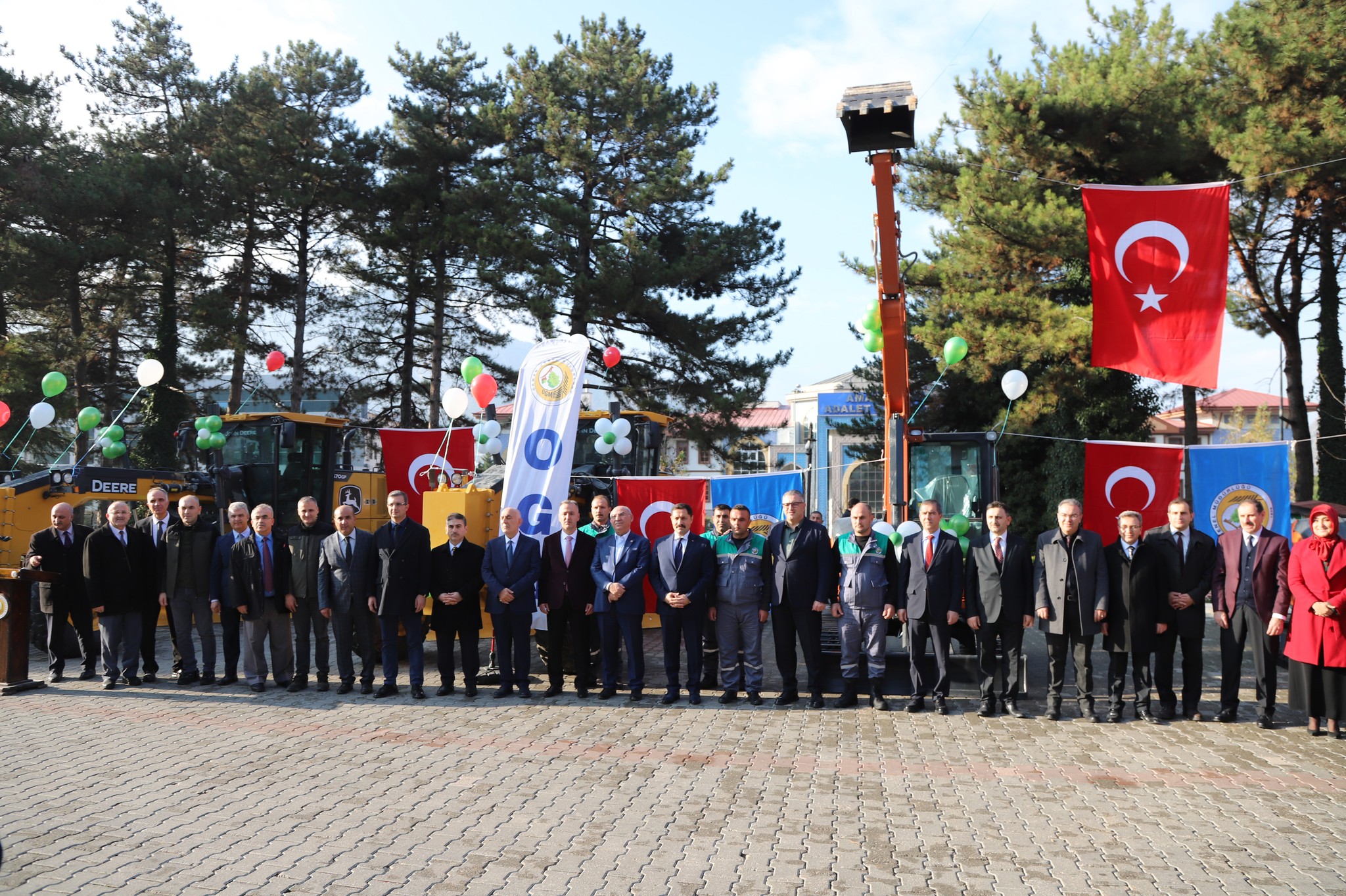 Amasya OBM Araç Filosuna 4 Adet İş Makinesi Katıldı