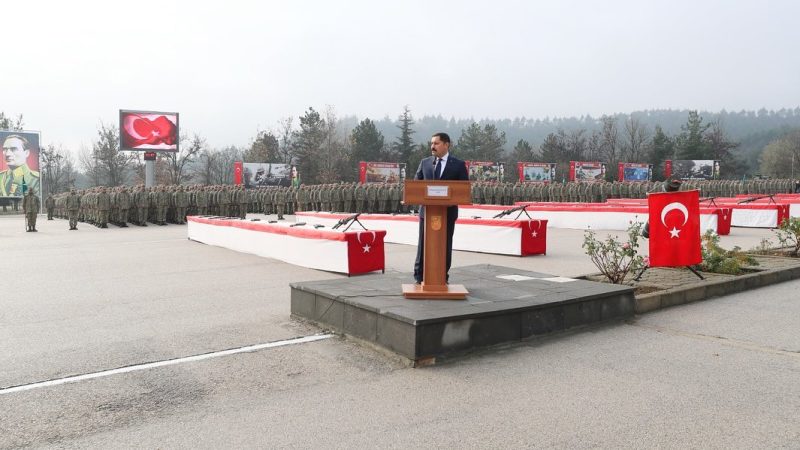 Vali Mustafa MASATLI Erlerin Yemin Törenine Katıldı