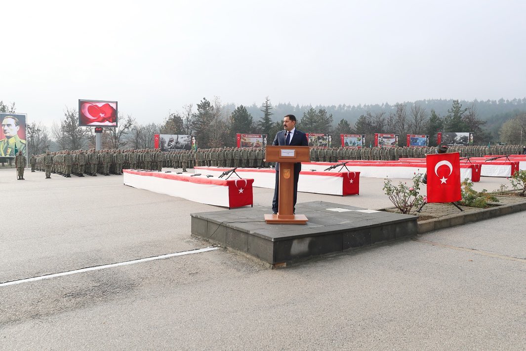 Vali Mustafa MASATLI Erlerin Yemin Törenine Katıldı