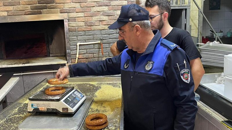 Zabıta Ekipleri Simit Fırınlarını Denetledi