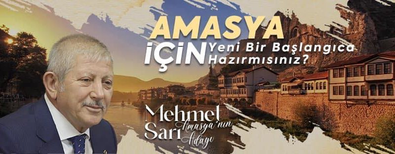 Amasya Belediye Başkanı Mehmet SARI İstifa Etti