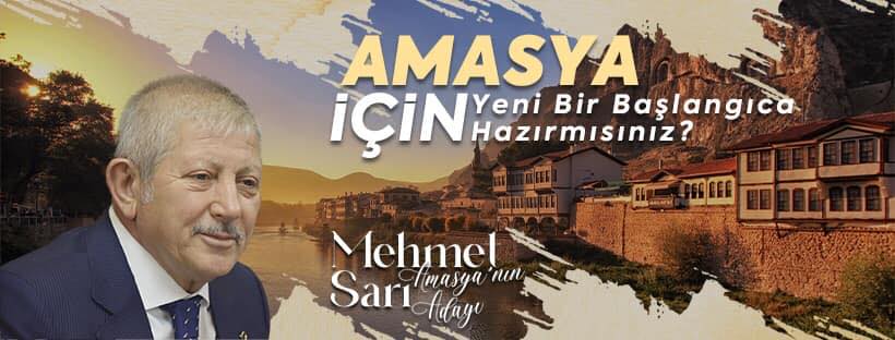 Amasya Belediye Başkanı Mehmet SARI İstifa Etti