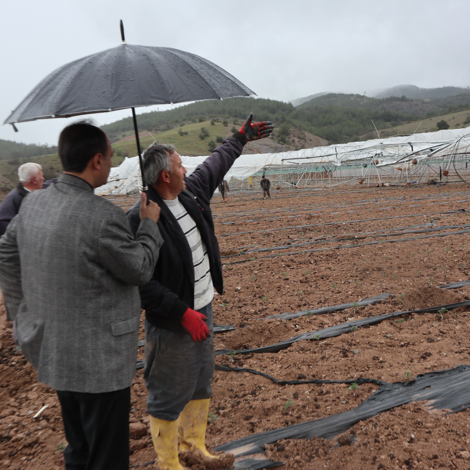 İl Tarım ve Orman Müdürü Hayrullah Göktekin’den Çiftçilere Ziyaret