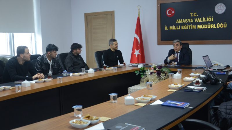 Amasya İl Milli Eğitim Müdürü Bilgilendirme Toplantısı Gerçekleştirdi