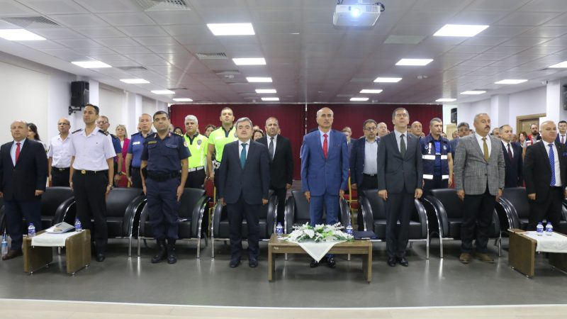 Vali Vekili Adem Ünal Başkanlığında Okul Güvenliği Toplantısı Gerçekleştirildi