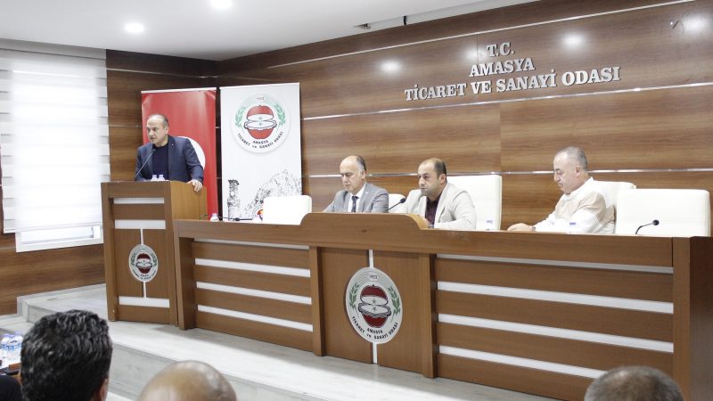 Amasya Ticaret ve Sanayi Odası (ATSO) Aylık Olağan Meclis Toplantısı Gerçekleştirildi