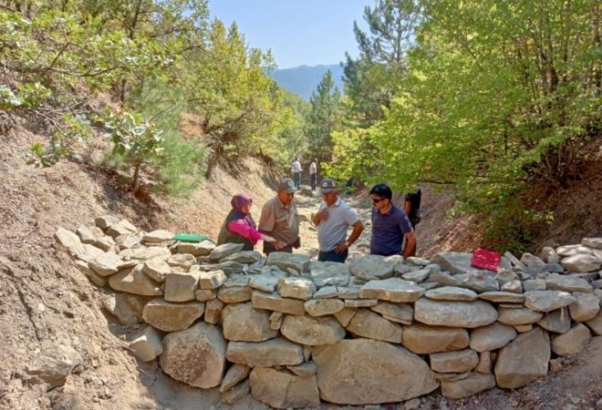 Amasya OGM, Sel Felaketlerine Karşı Set Duvarlarla Önlem Alıyor