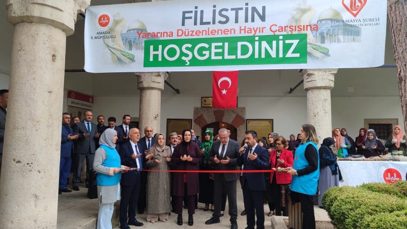 Amasya’dan Filistin’e Hayır Köprüsü