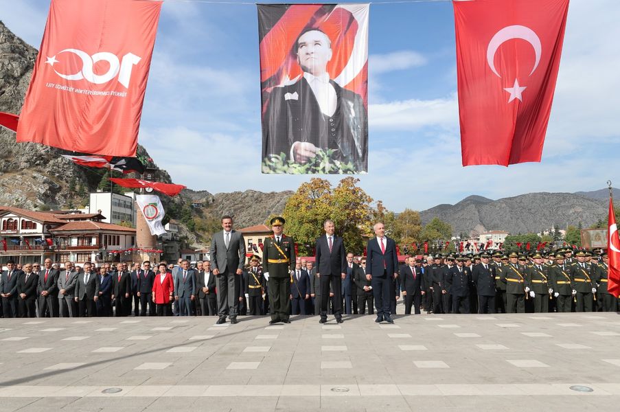 Amasya’da Cumhuriyetin 100.Yılı Kutlama Etkinlikleri Başladı