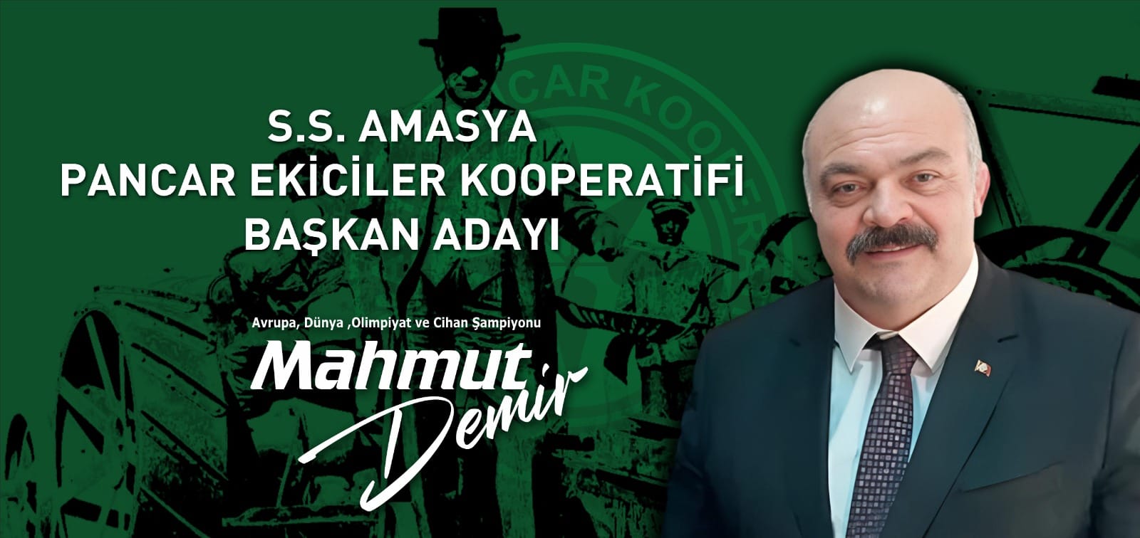 Dünya ve Olimpiyat Şampiyonu Mahmut Demir,Adaylığını açıkladı.