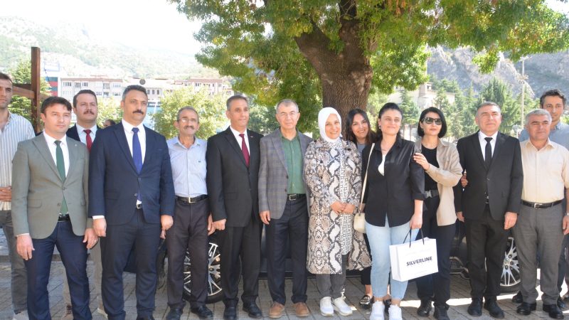 Amasya Valisi Yılmaz Doruk Uğurlandı