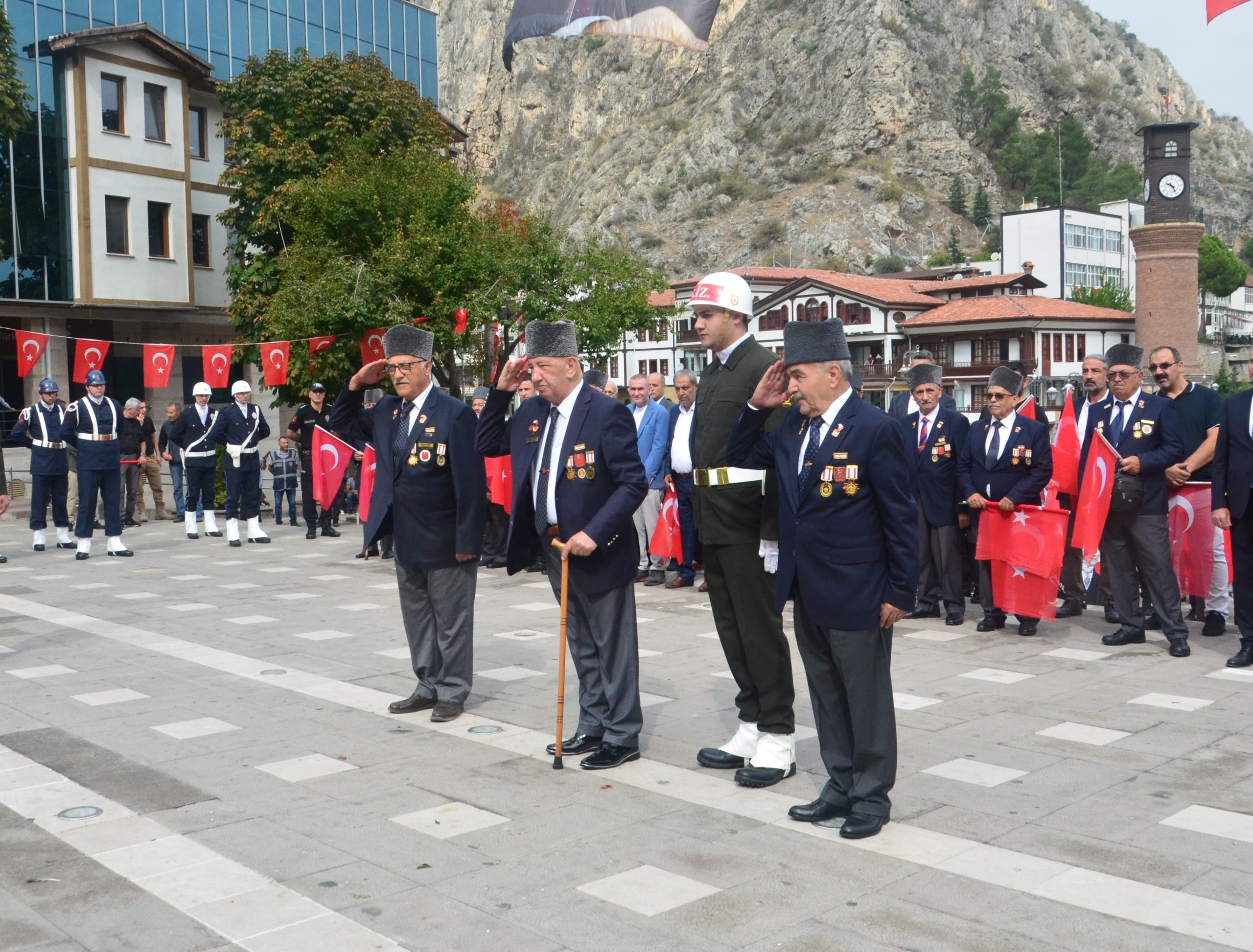 Amasya’da 19 Eylül Gaziler Günü kutlandı