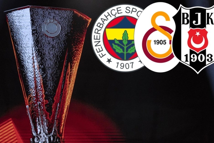 UEFA Avrupa Ligi’nde Galatasaray, Fenerbahçe ve Beşiktaş’ın rakipleri belli oldu