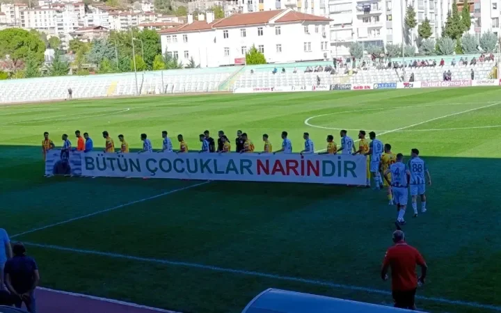 Amasyaspor Narin’i unutmadı