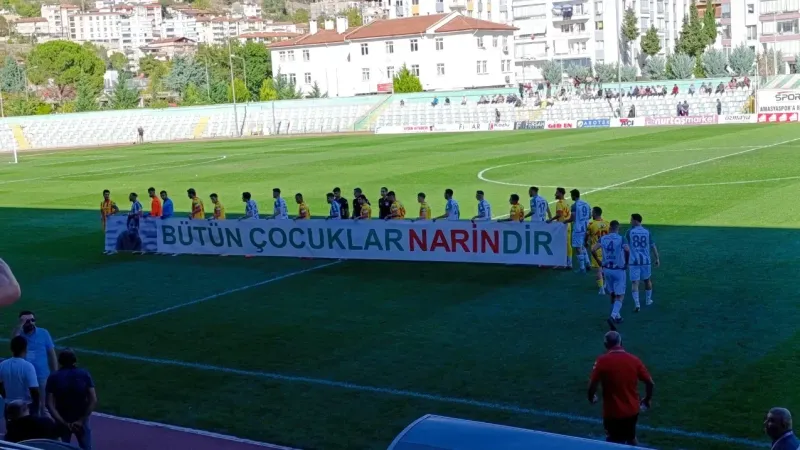 Amasyaspor Narin’i unutmadı