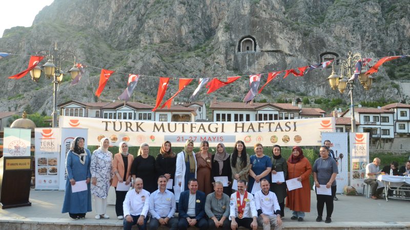 Amasya’da Türk Mutfağı Haftası’nda Lezzet Şöleni